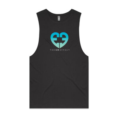 The Em Effect Men's Men's Tank Tee  (White Writing) Thumbnail