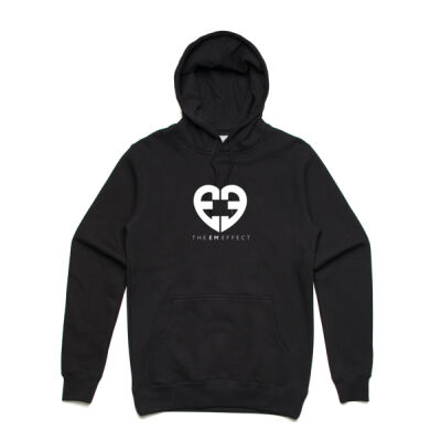 The Em Effect  Stencil Hoodie (White Logo) Thumbnail