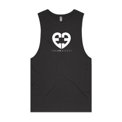 The Em Effect Men's Men's Tank Tee  (White Writing) 2 Thumbnail